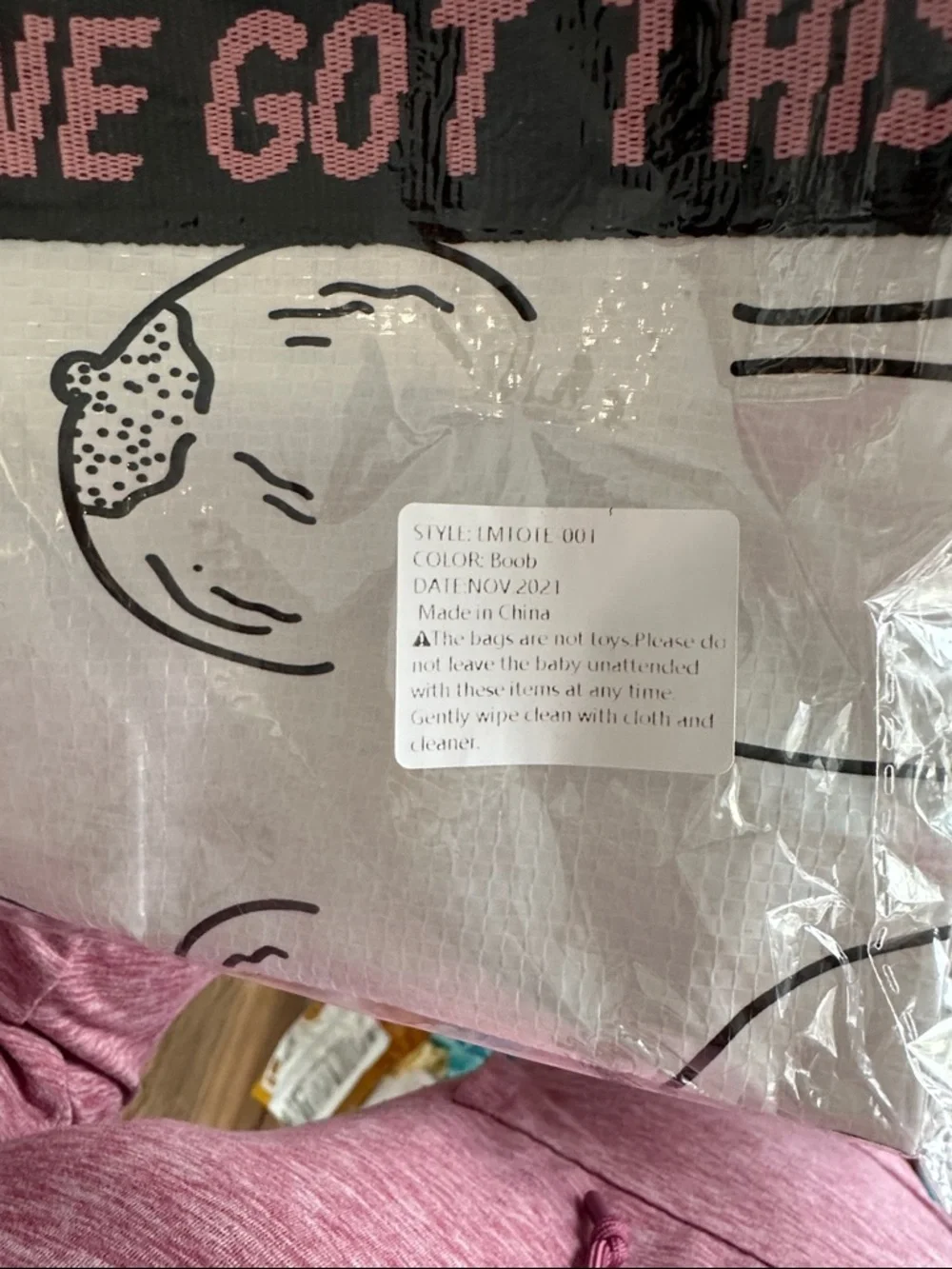 Latched Mama 'You've Got This' White Mom Gift Tote Bundle